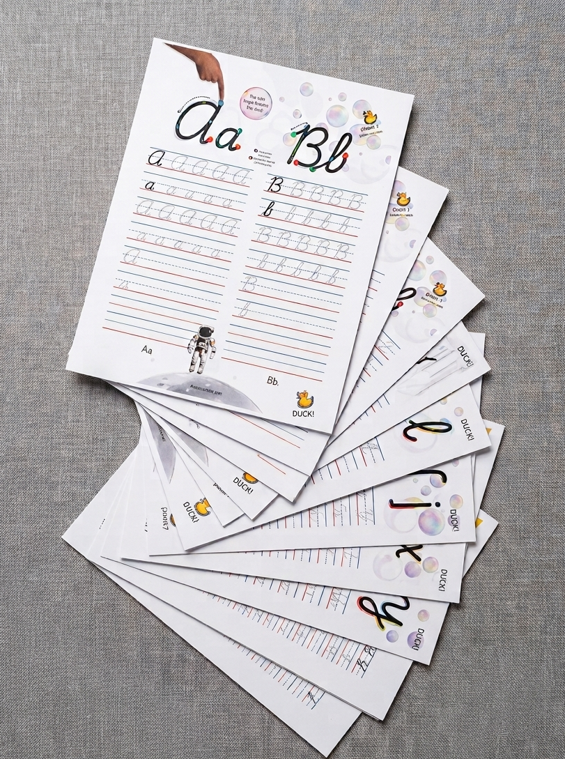 Cursive Handwriting Practice Kit